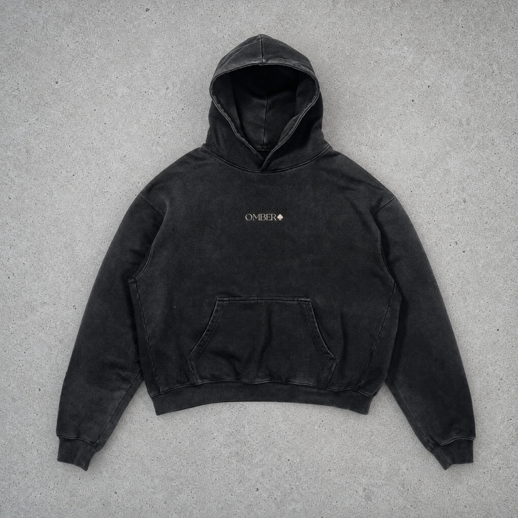 Lucky Dice Hoodie — flat lay, front