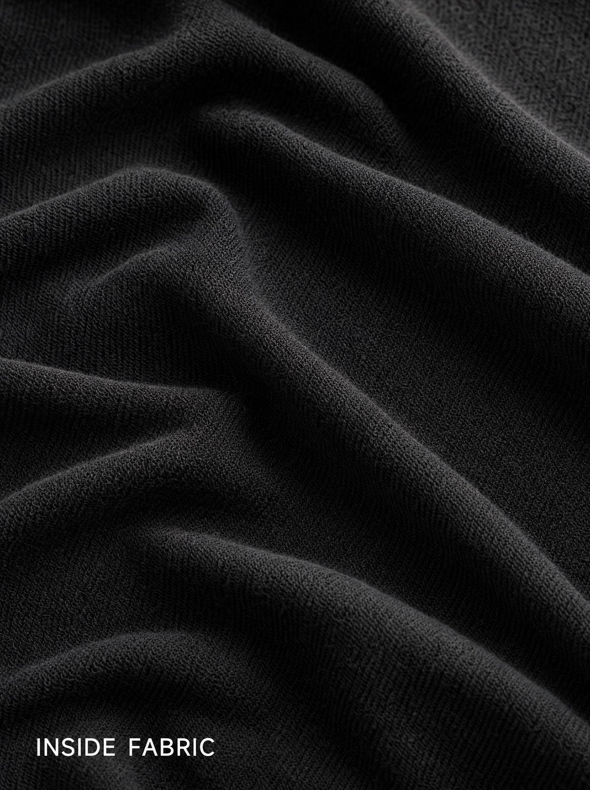 Lucky Dice Hoodie — inside fabric detail