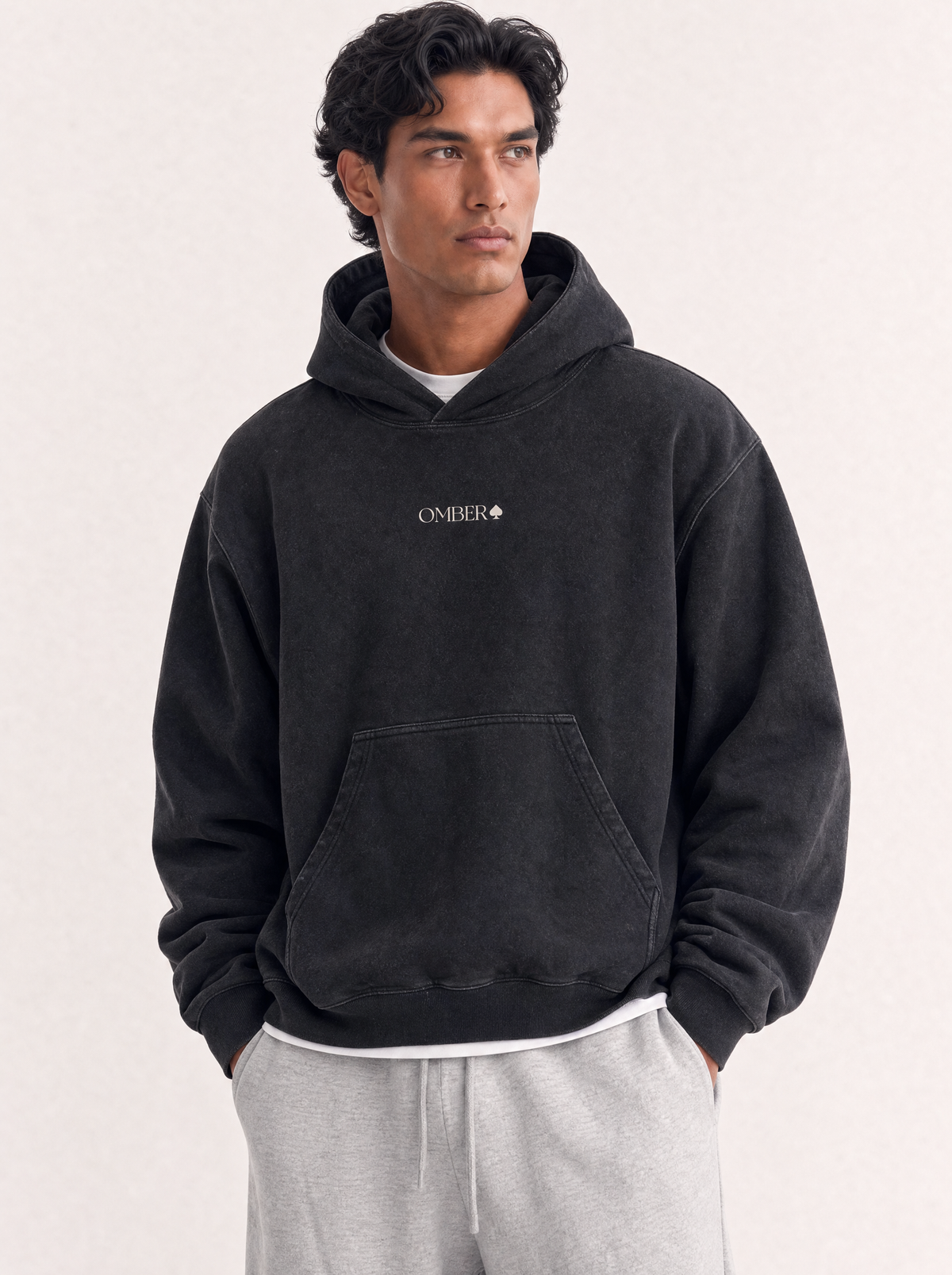 Lucky Dice Hoodie — model, front