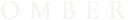 Omber wordmark inverse